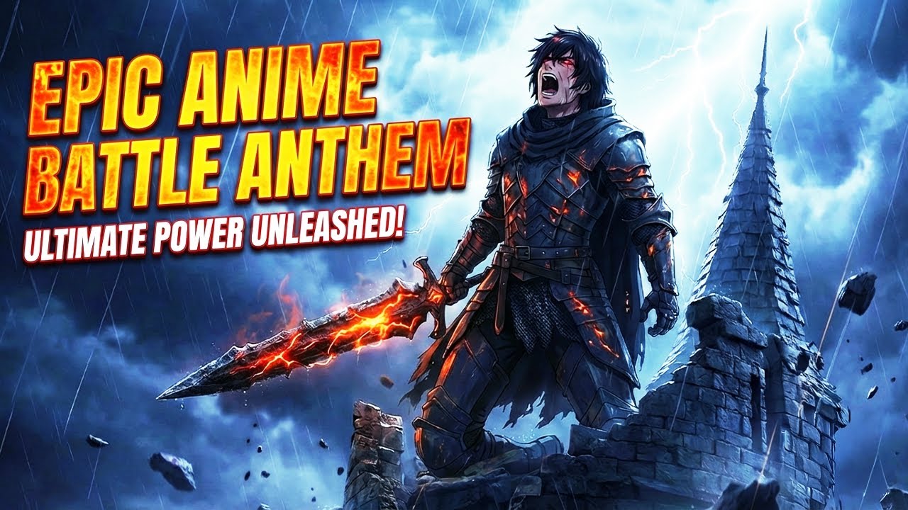 Epic Anime Battle Fight ⚔️ Power Metal Music 2025!
