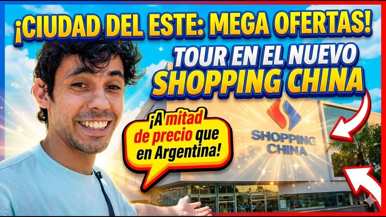 ¡NO COMPRES en Argentina! 🚫 Fuimos al NUEVO MEGA SHOPPING 🇵🇾 (Precios de Locos)