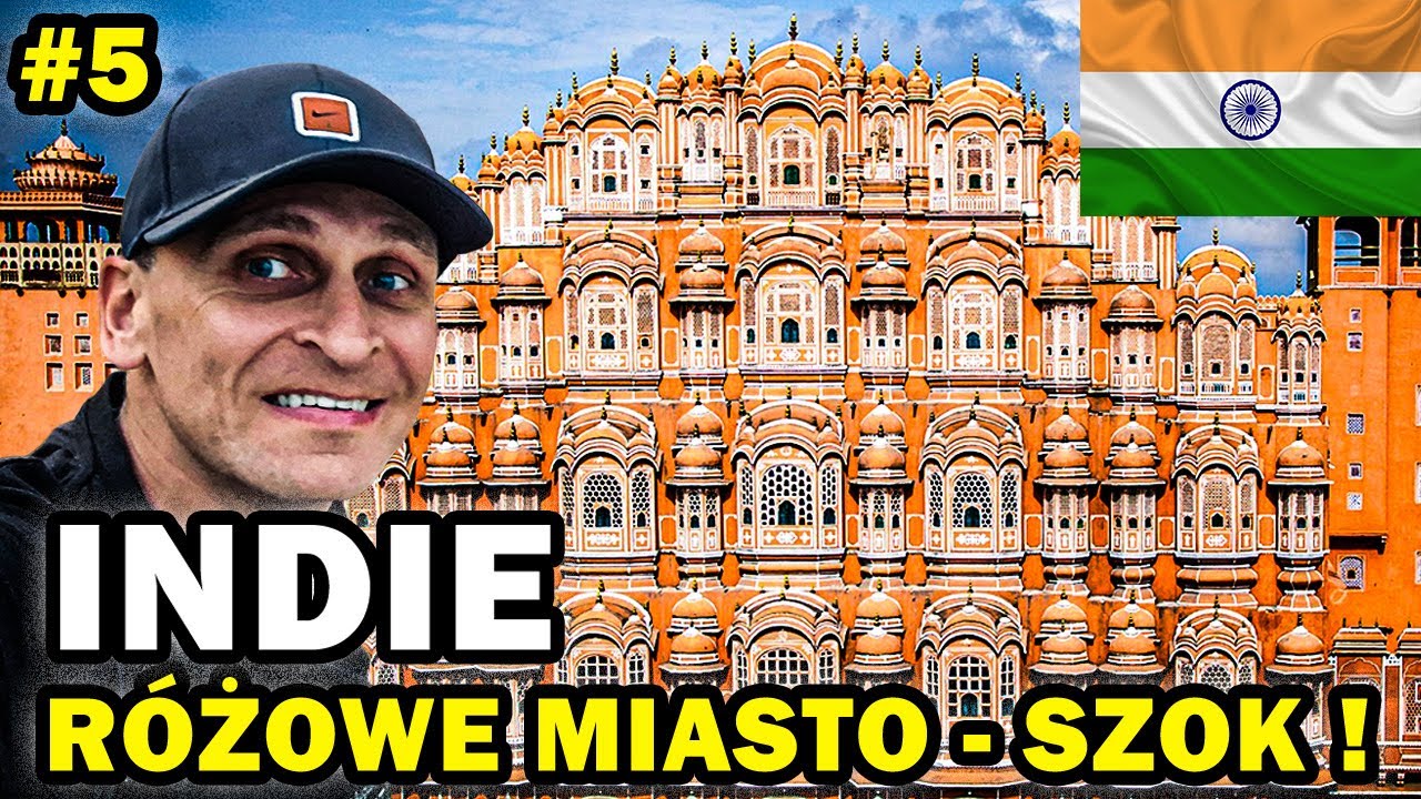 Dżajpur - Różowe Miasto w Indiach 🇮🇳