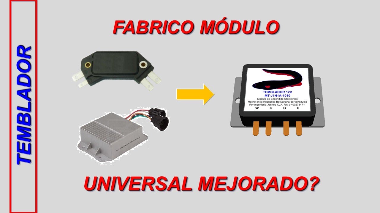 Módulo de encendido electronico universal casero 