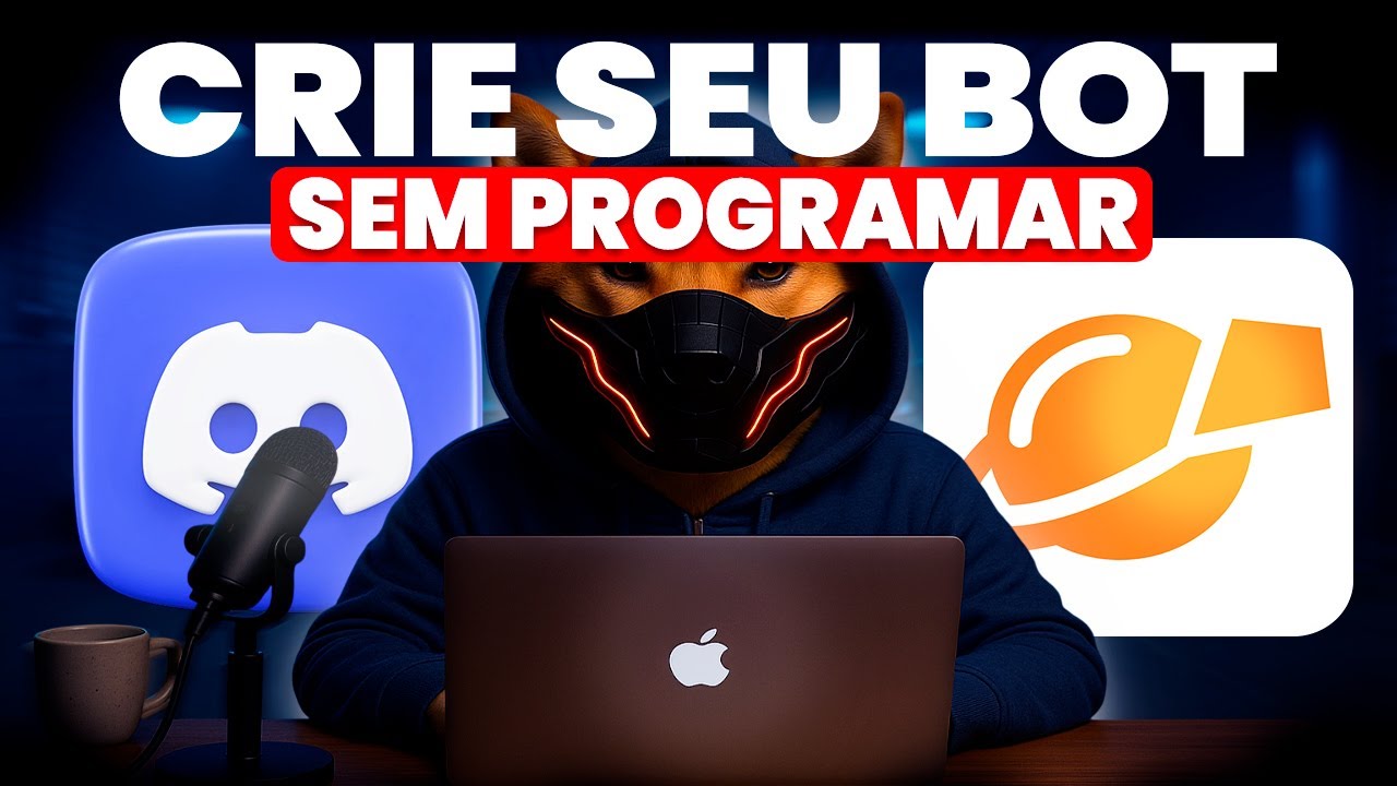 Crie seu pr&oacute;prio BOT no Discord sem programar nada!