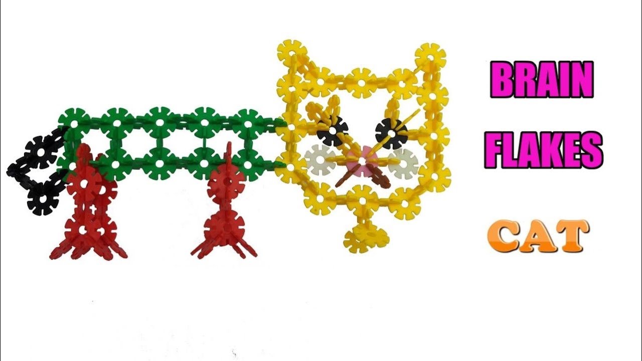 Brain Flakes Cat |Kids Playing with Toys | Creative Ideas for kids |Activities for Kids at Home