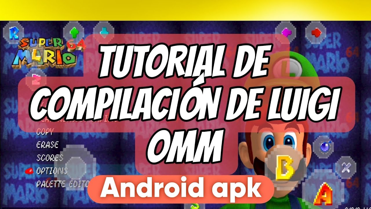 Luigi Odyssey - sm64ex-omm ANDROID | Tutorial de compilación para Luigi OMM
