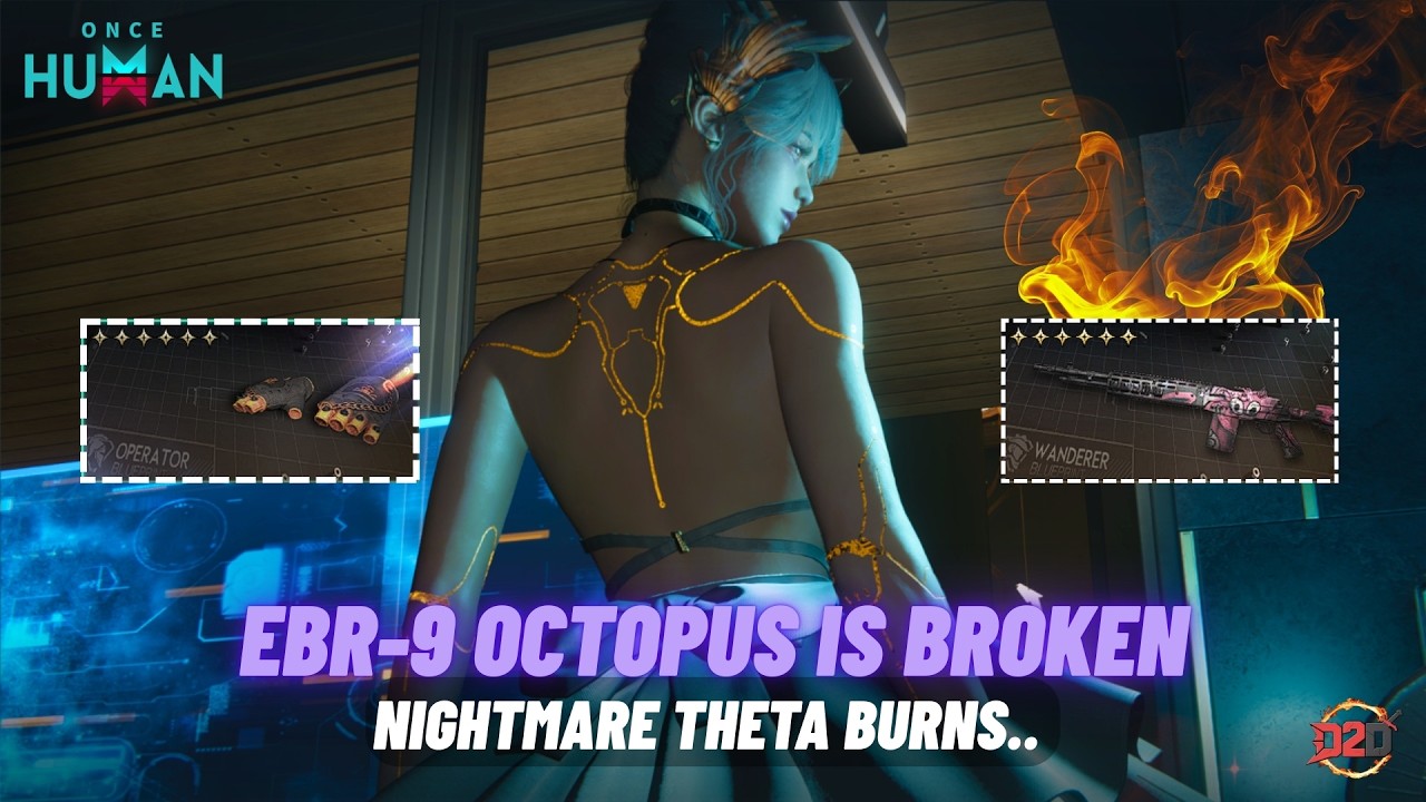 Nightmare Theta MELTED by EBR-9 Burn Sniper 🔥 | Once Human