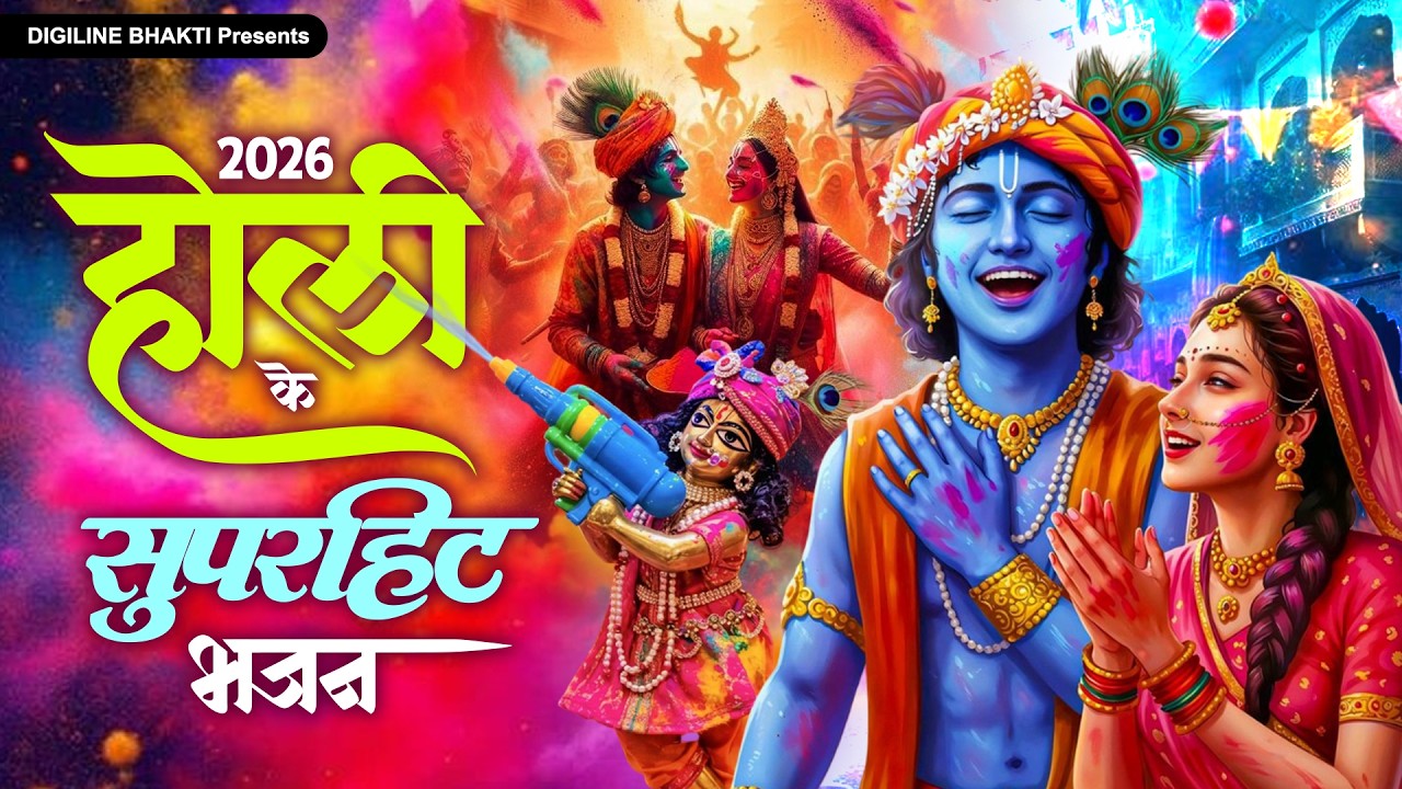 2026 के होली भजन | Nonstop Holi Bhajan 2026 | Radha Krishna Holi Bhajan | 2026 Holi Bhajan