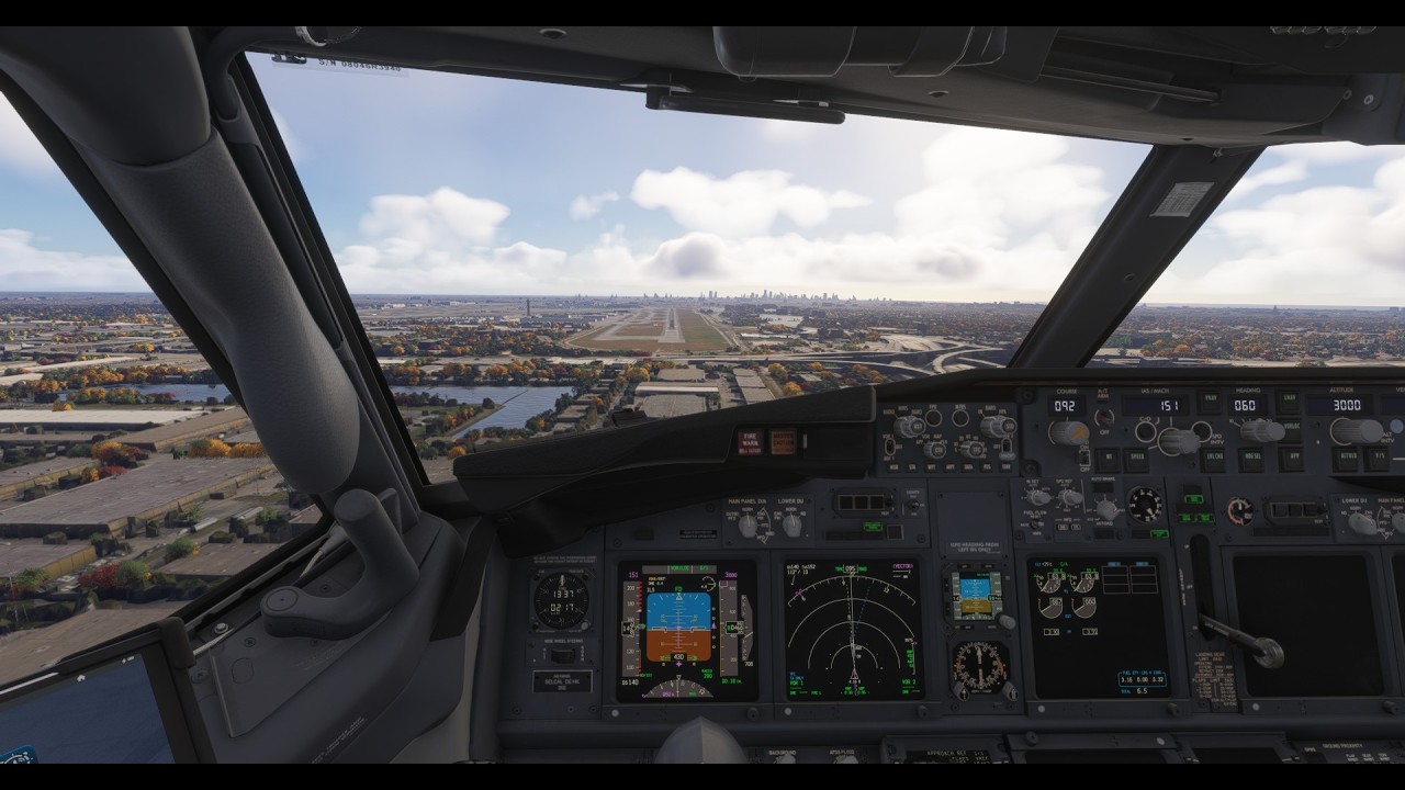 Miami Smooth Touchdown PMDG 737
