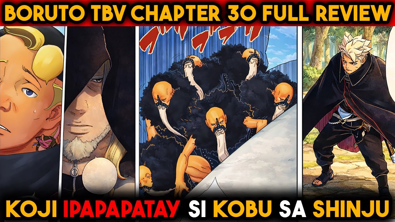 Kashin koji ipapatumba si Lord Kobu sa mga Shinju HAHA Deserved! - Boruto TBV Chapter 30 FULL REVIEW