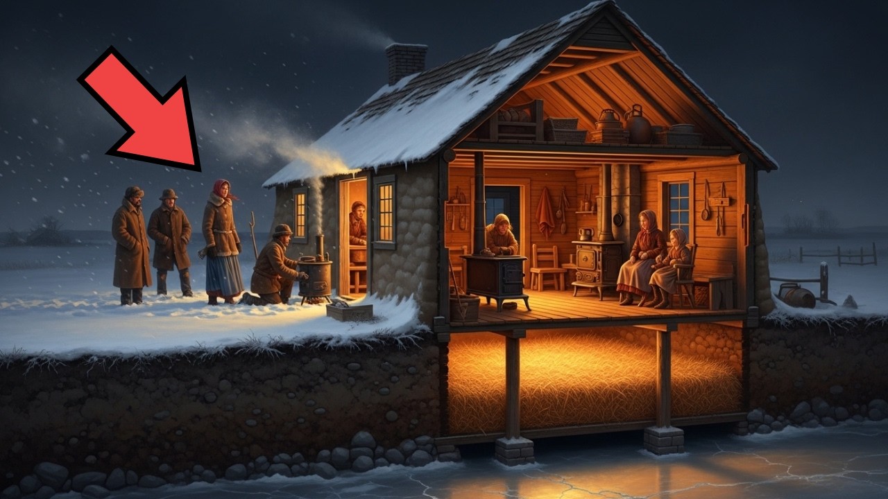 He Dug a Room Beneath His Cabin and Filled It With Straw — Until Cold Never Rose Through His Floor