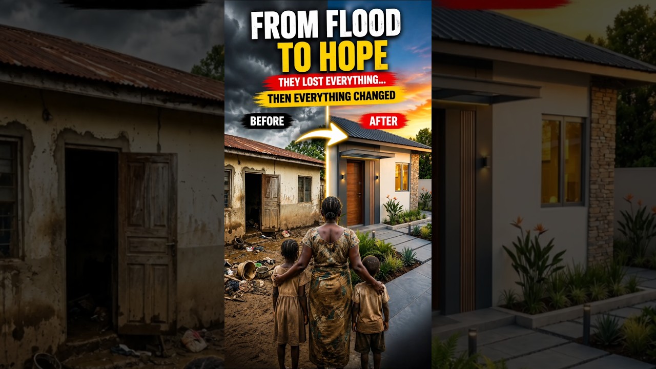 The Flood Destroyed Their Home&hellip; Until Someone Gave Them Hope ❤️