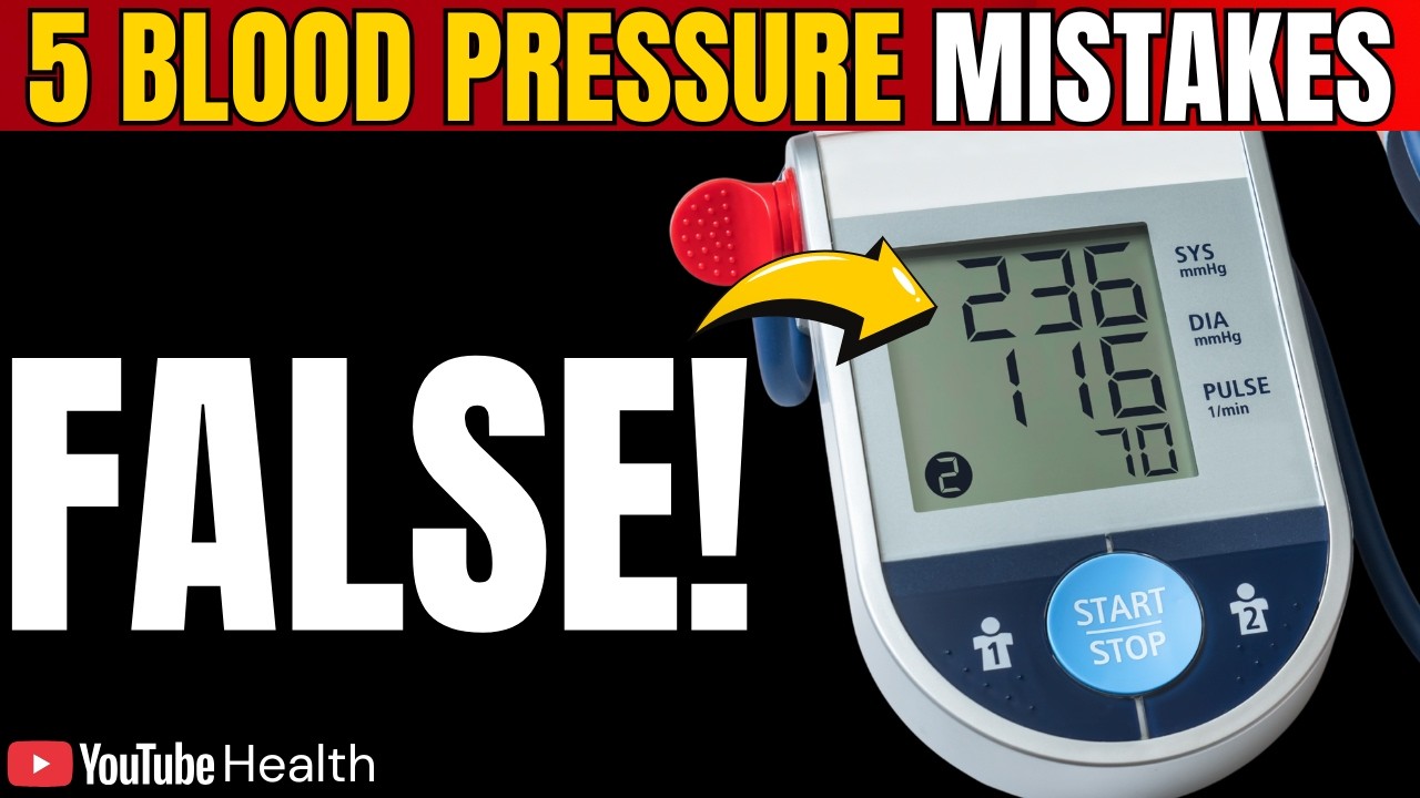 5 Mistakes That Give False High Blood Pressure Readings (Doctor Explains)