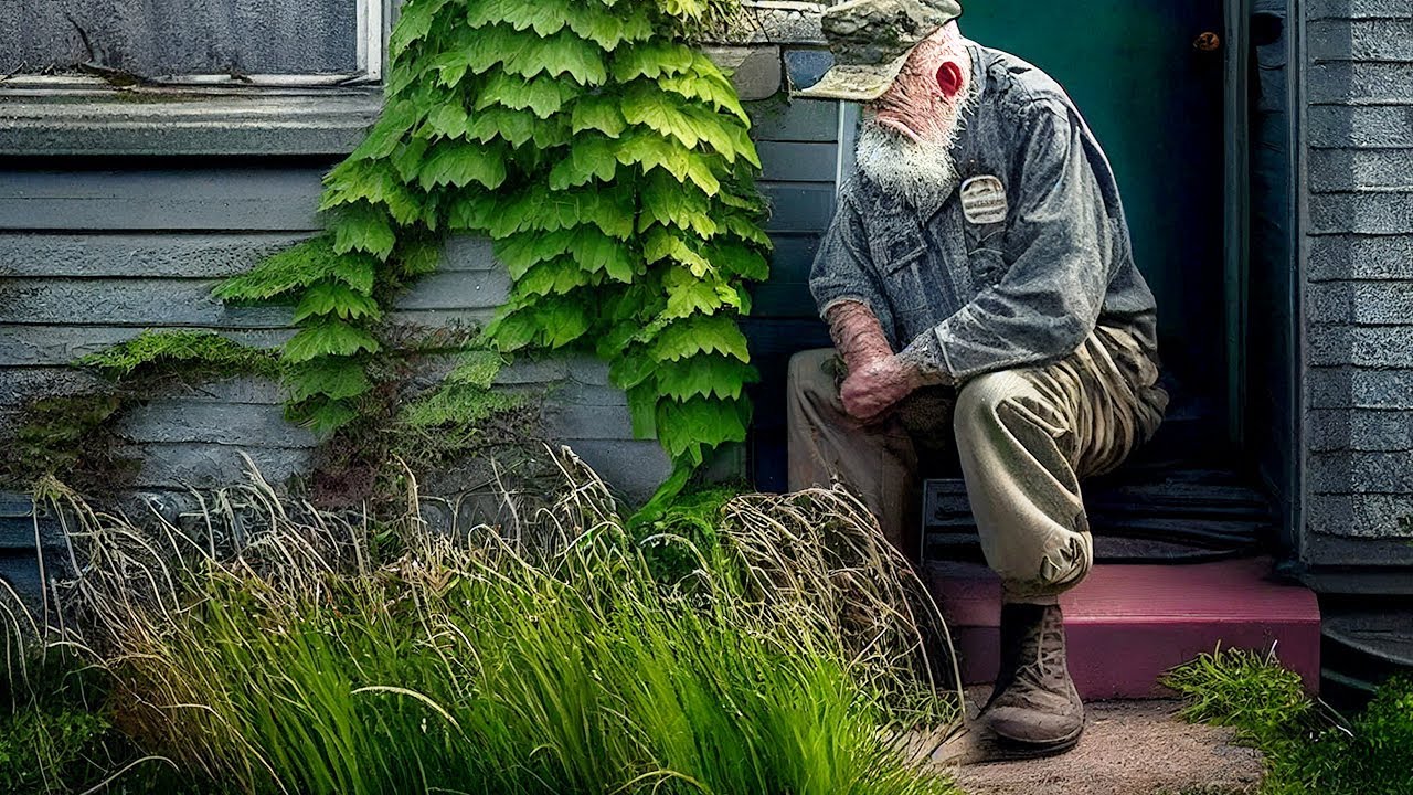 NOBODY would mow this VETERANS Yard, SO I DID FOR FREE!!!
