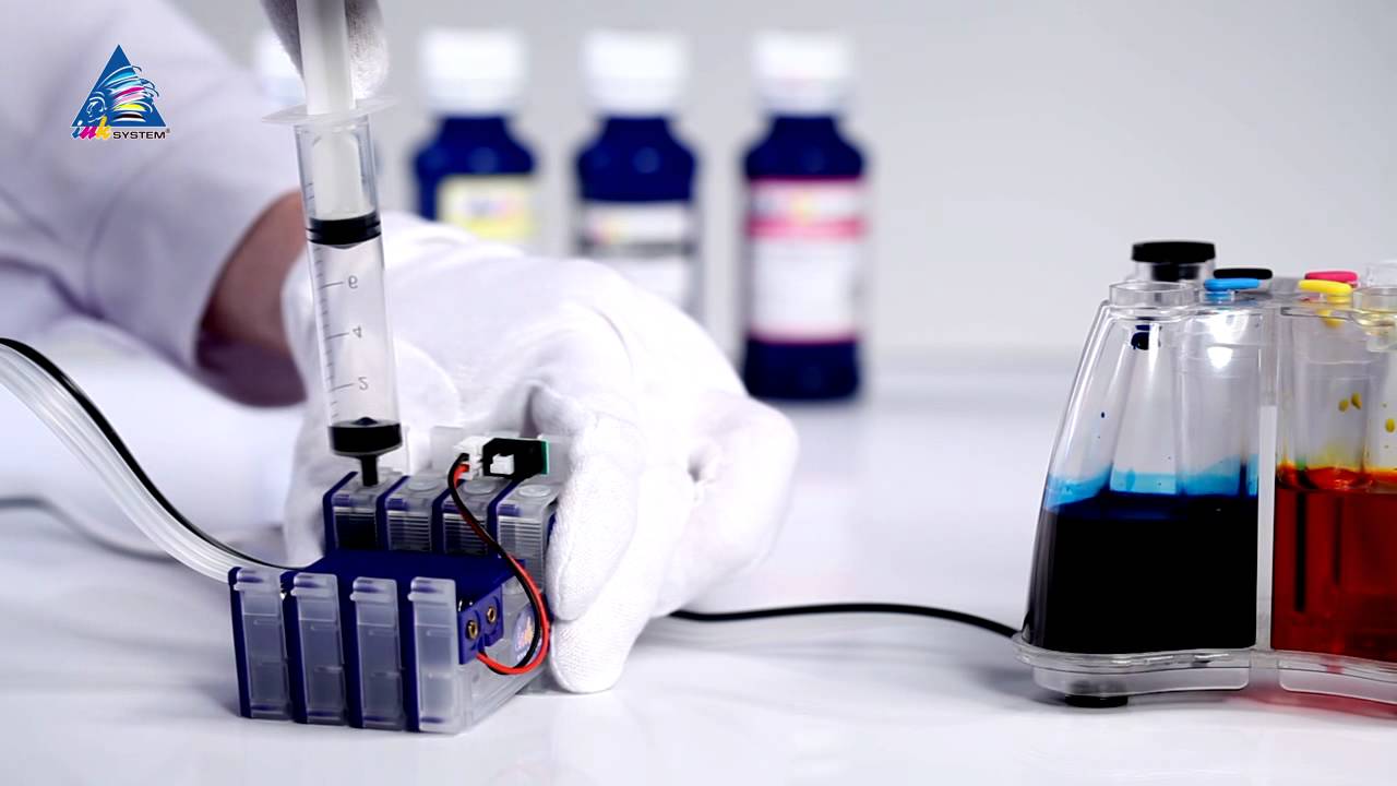 Заправка СНПЧ с нуля