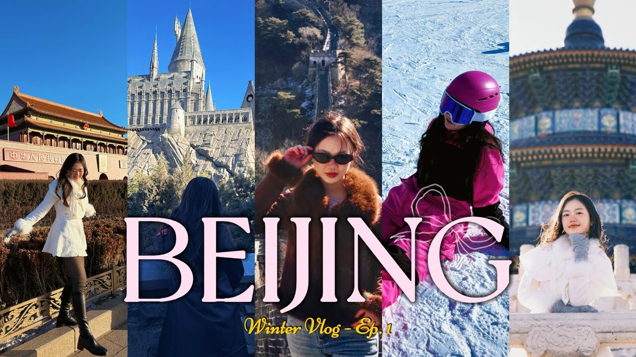 I survived finals so I flew to Beijing for winter break✈️❄️