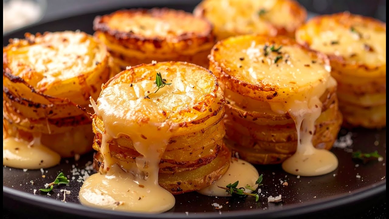 Kleine Dauphinois-Kartoffeln! Dieses Gericht wird jeden sofort beeindrucken!