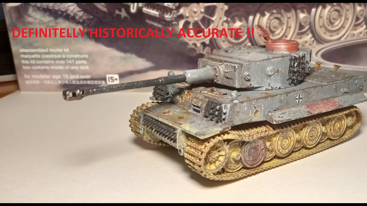 How to brush paint german grey tank and it's crew?// Dragon 1/72 Gruppe Fehrmann Tiger I pt.2