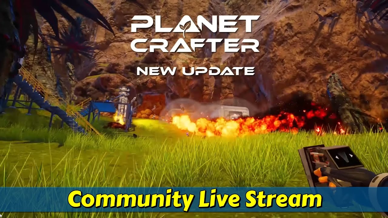 Planet Crafter Wolfpack Community Live Stream 09