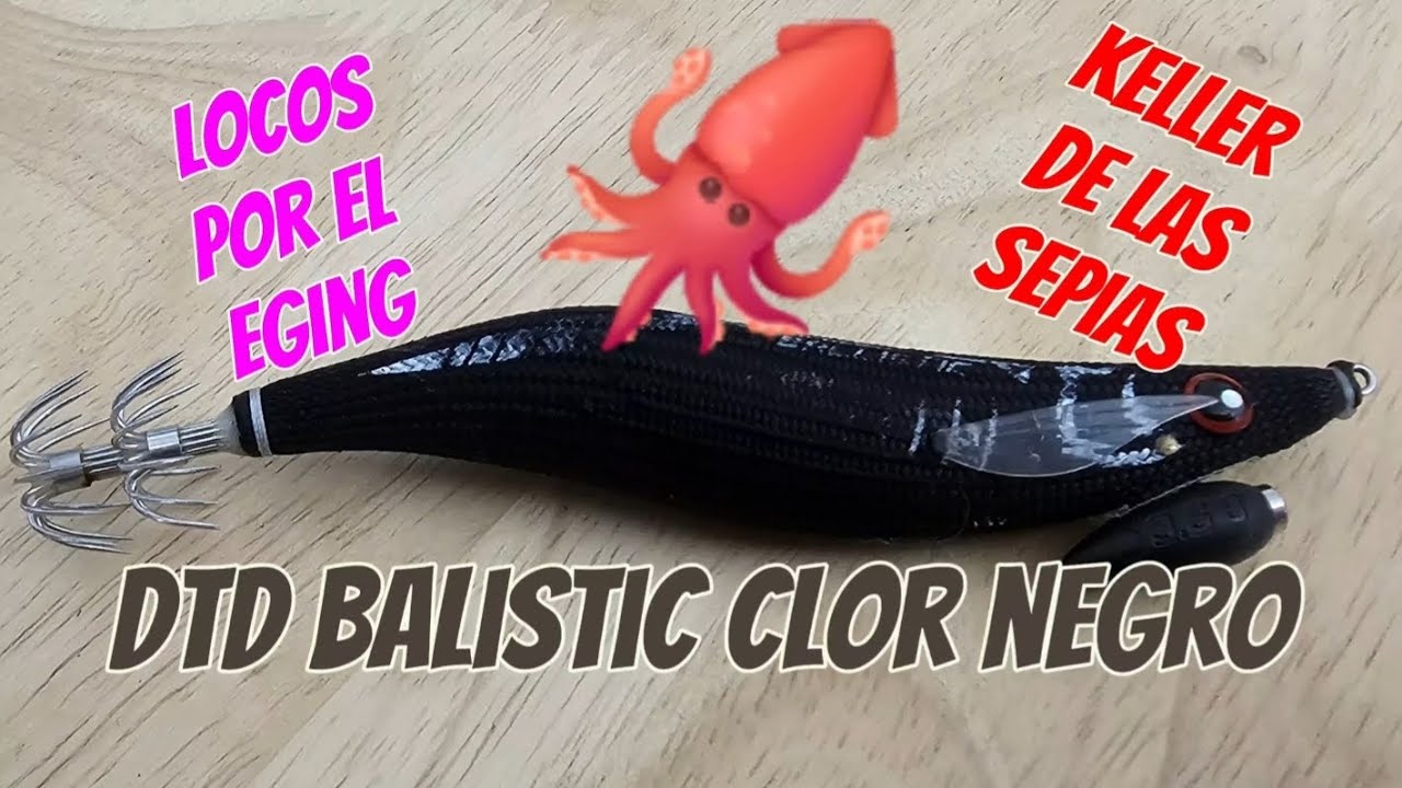 EL KILLER DE LAS SEPIAS : DTD BALISTIC COLOR NEGRO.
