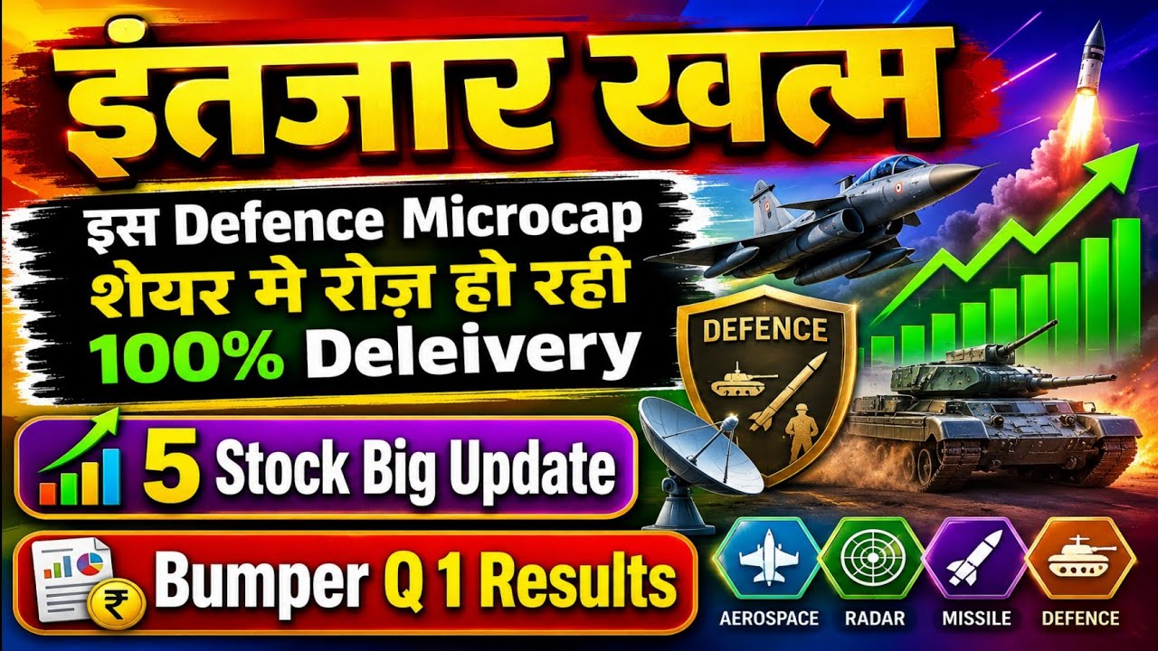 BIG Results, इस New Listed Microcap में रोज़ 100% डिलीवरी हो रही, 5 Stocks Results Update #isma