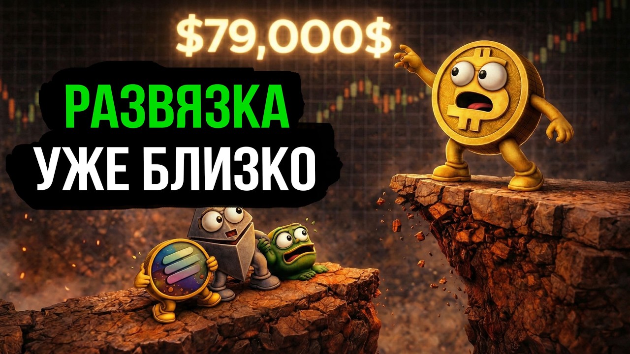 BTC к $79 000? Следующая неделя решит всё!