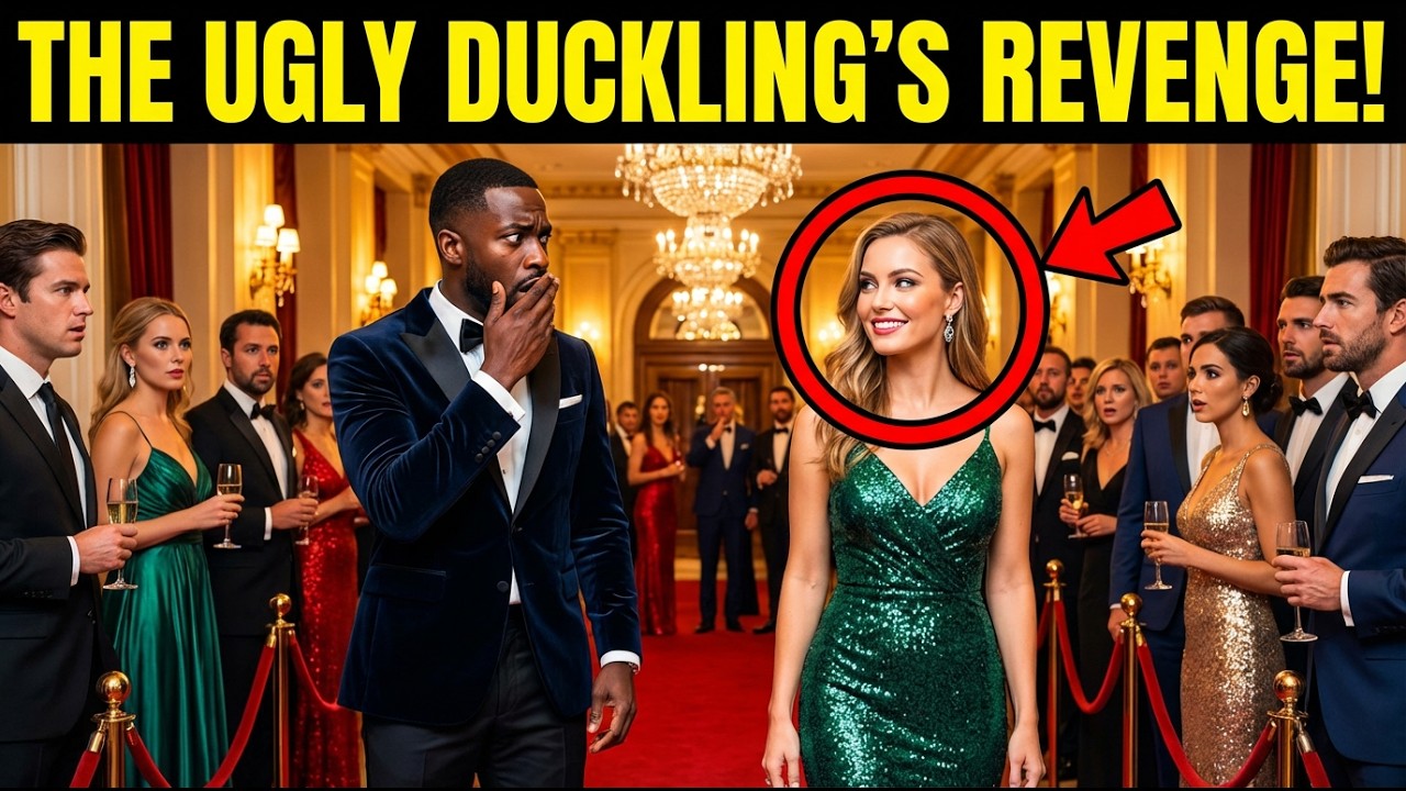 MILLIONAIRE AGREES TO ATTEND ALUMNI BALL WITH THE UGLIEST GIRL FROM SCHOOL, BUT NOW SHE IS