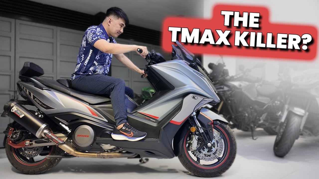 Kymco AK550 1st Ride & Review with OBR | MIVV Full System Exhaust
