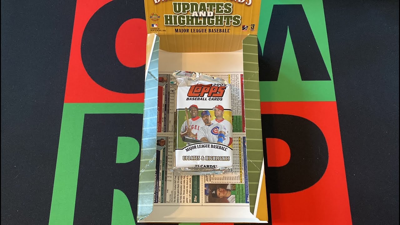 2005 Topps Update MLB Baseball Jumbo Box Part 4! ⚾
