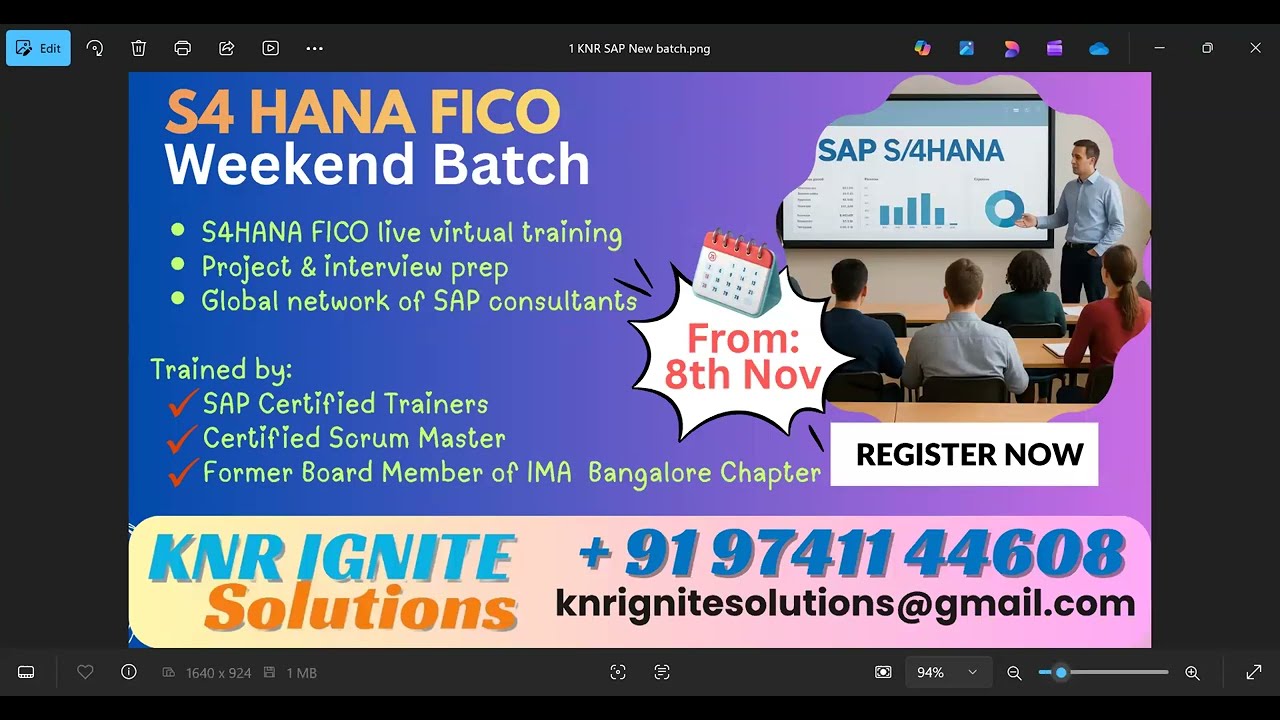 2511FICO Intro. #fico #s4hana #introduction #knrignitesolutions