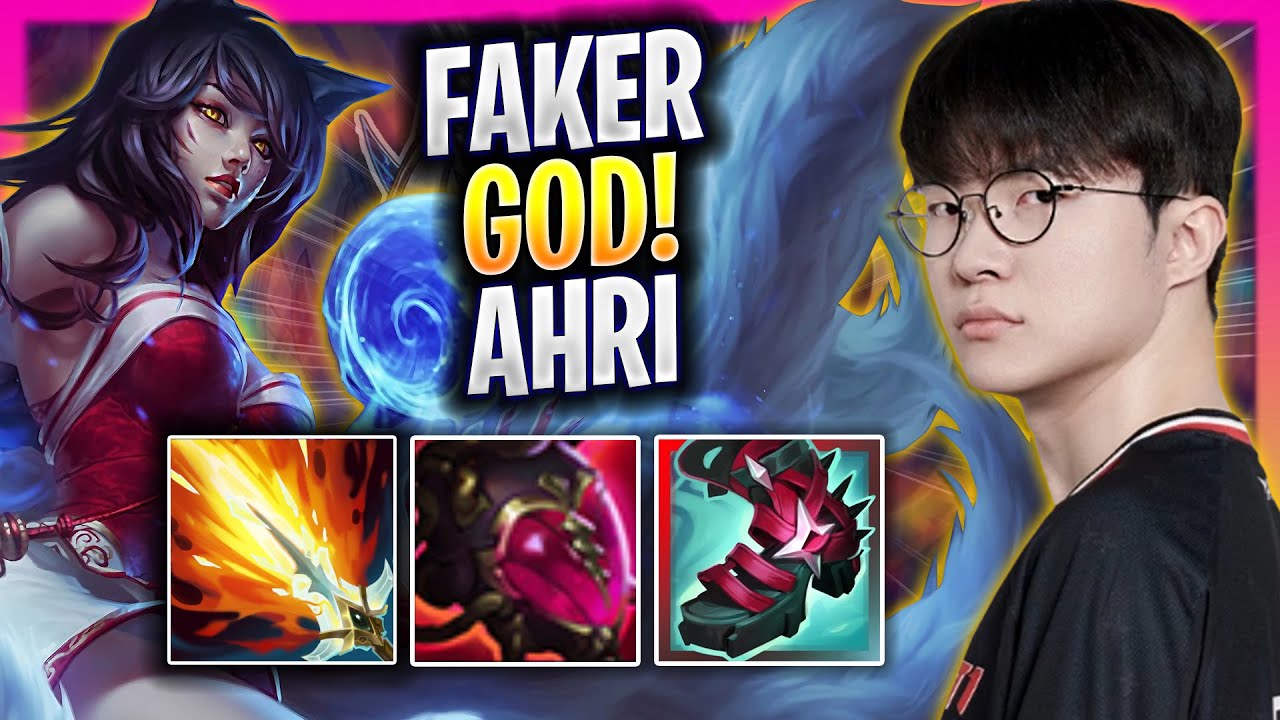 FAKER IS A GOD WITH AHRI! - T1 Faker Plays Ahri MID vs Taliyah! | Season 2025