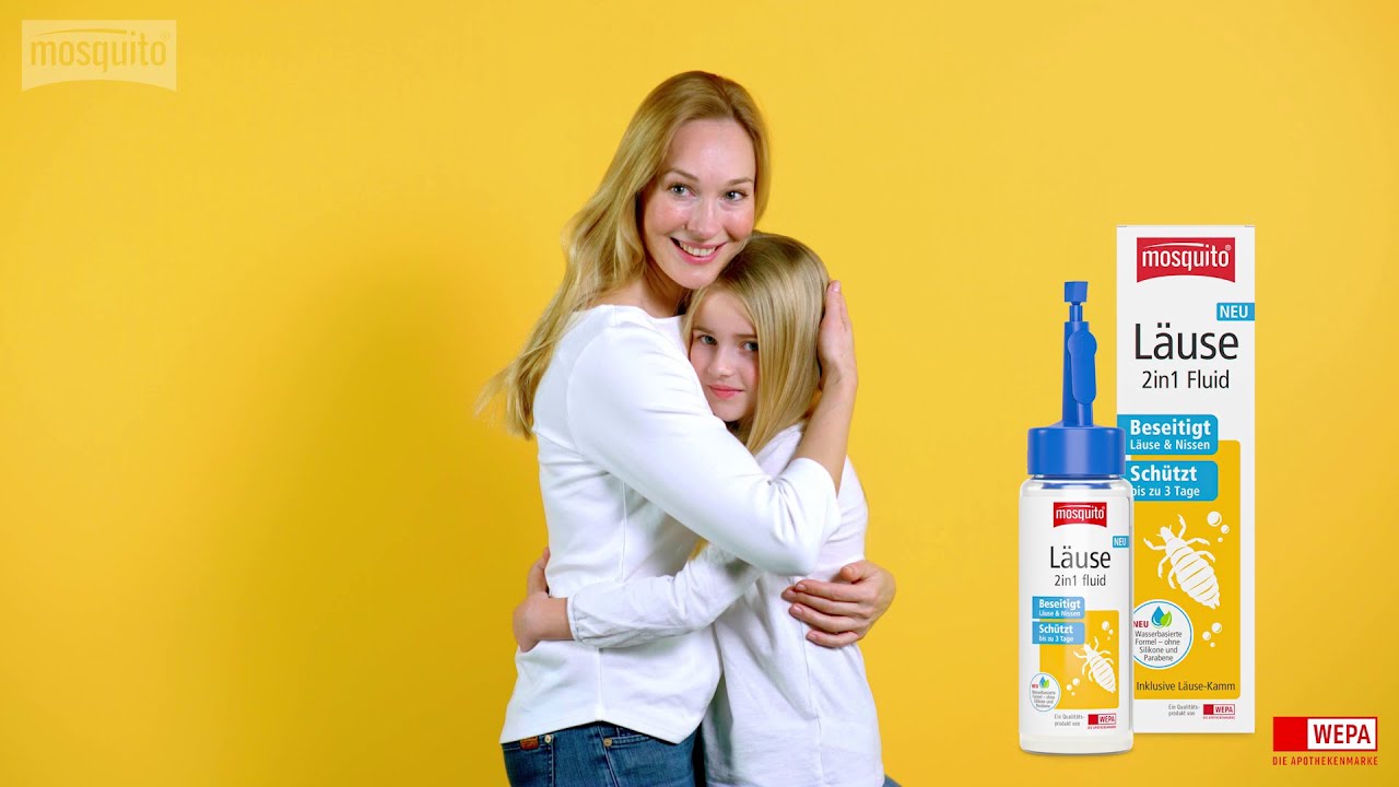 mosquito® Läuse 2in1 Fluid Anwendung