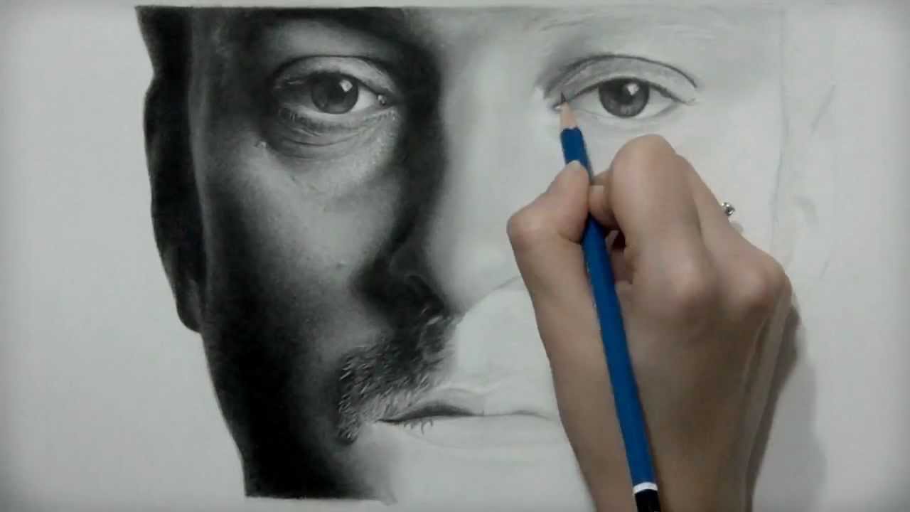 Derren Brown time-lapse drawing
