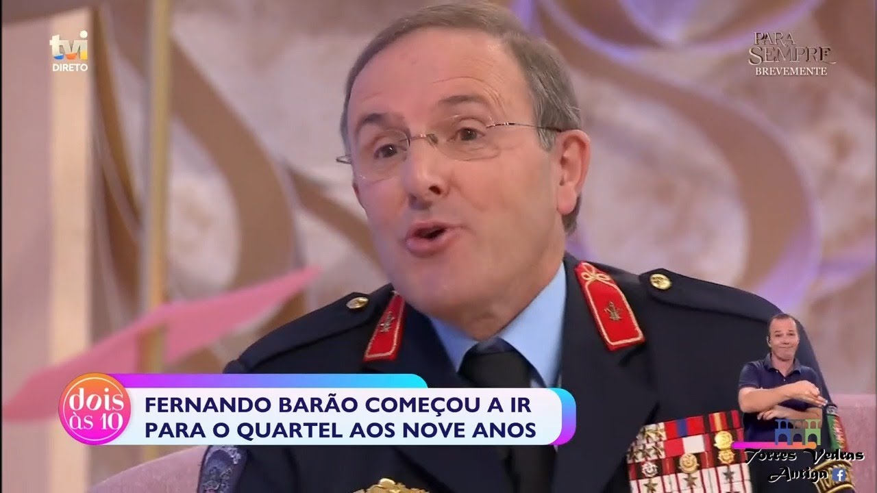 Fernando Barão Comandante dos bombeiros de Torres Vedras