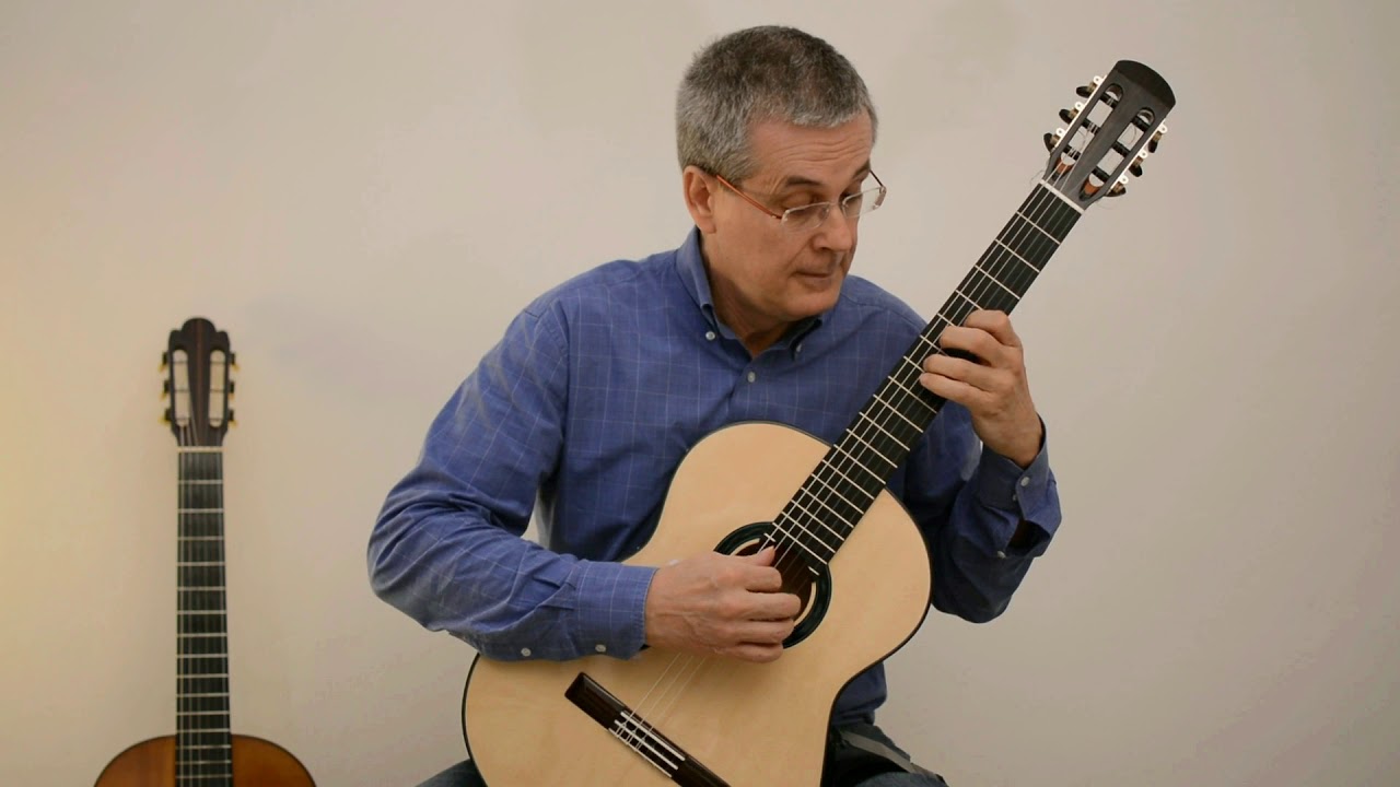 J.S. Bach: Allemande BWV 995 Fernando Lepri plays a Rinaldo Vacca guitar