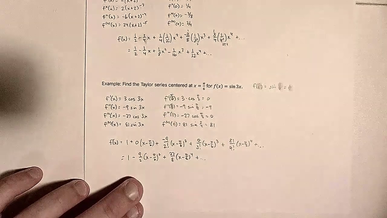 MAT 612 Section 10 2 Video