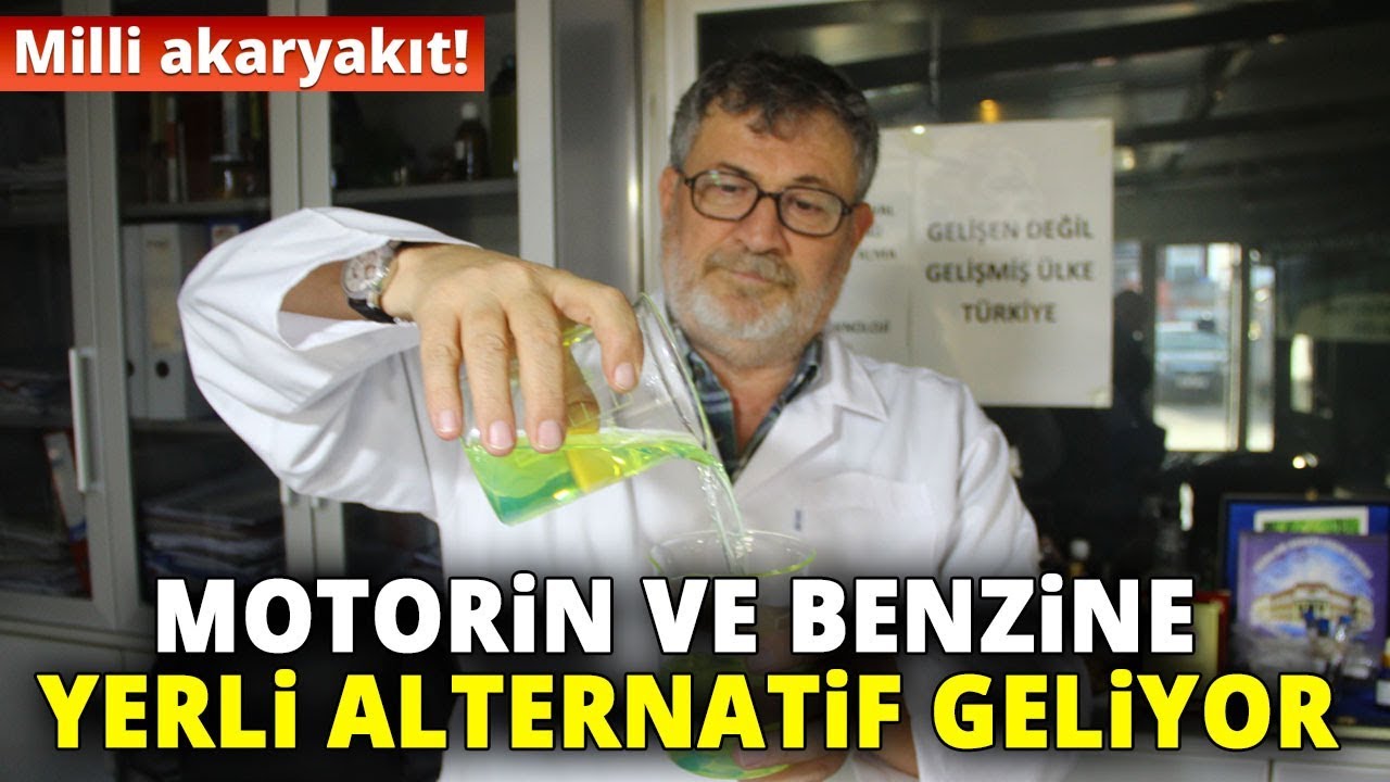 Motorin ve Benzine Yerli Alternatif Geliyor