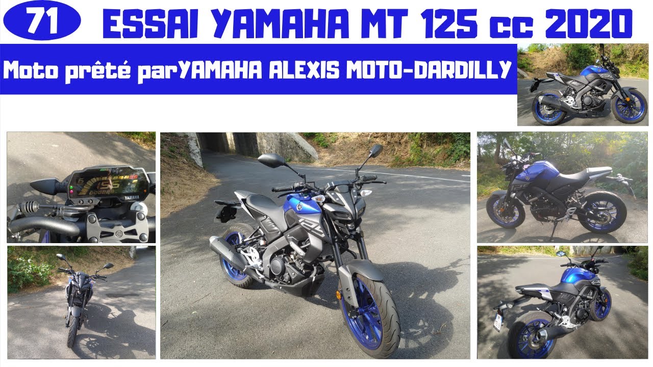 ESSAI YAMAHA MT 125cc 2020