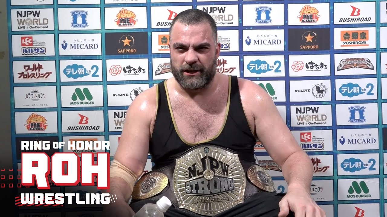 The new NJPW STRONG Openweight Champion Eddie Kingston had an important message, Mark Briscoe!