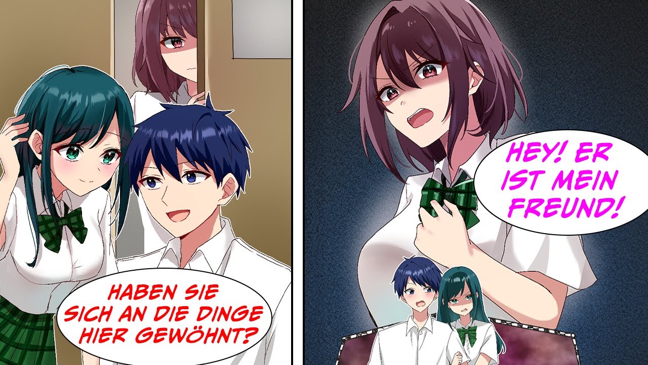 Wir kamen uns näher und eine andere versuchte mich auszupannen...