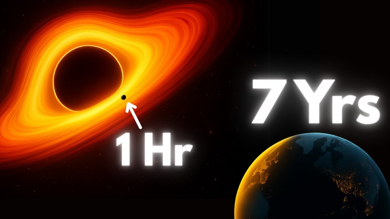 I never understood why black holes slow down time...until now!