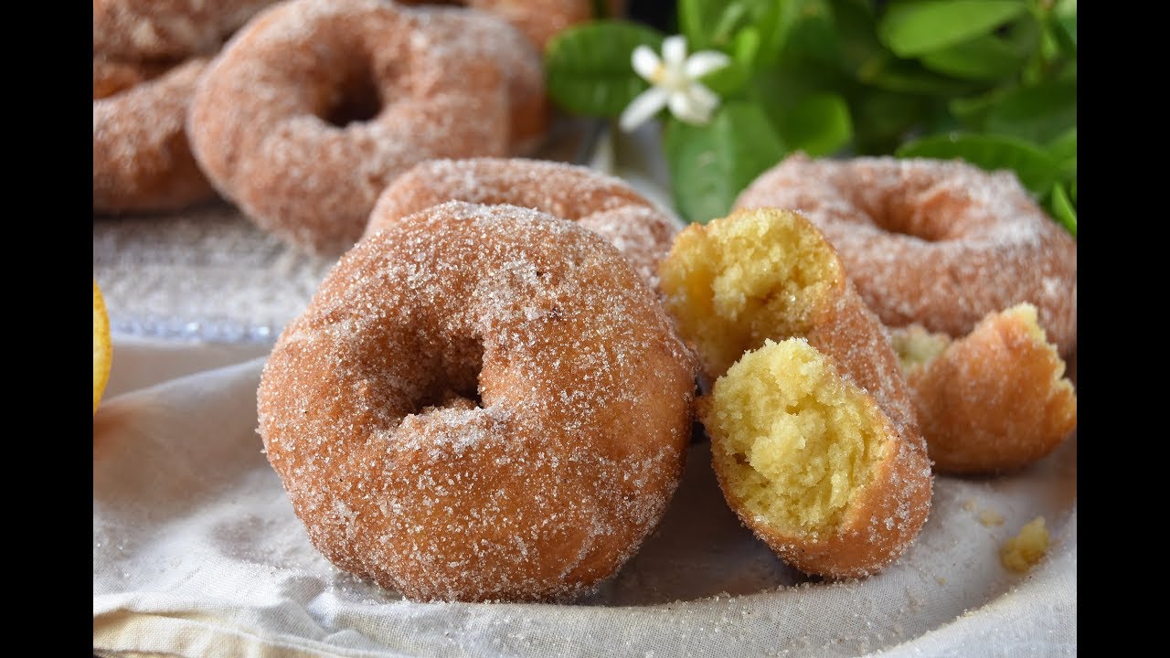 Rosquillas de naranja muy fáciles