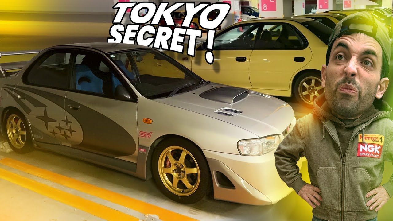 UN PARKING SECRET DE TOKYO FULL SUBARU ET D’AUTRES FOLIES DU JAPON !