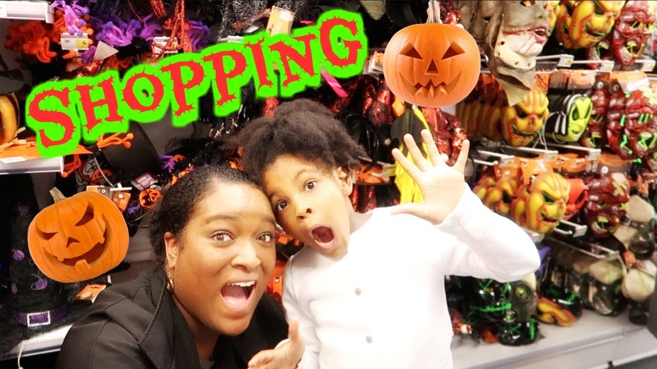 SHOPPING D'HALLOWEEN !