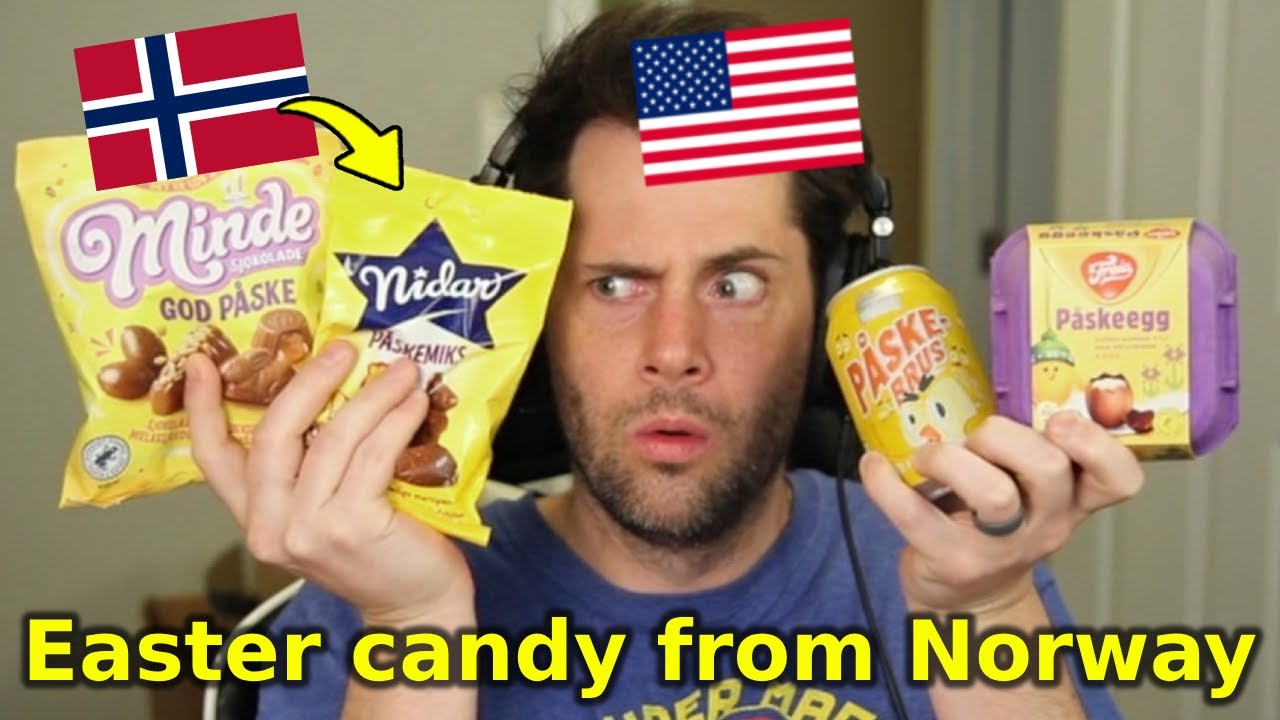 American Tries Norwegian Easter Candy For the First Time