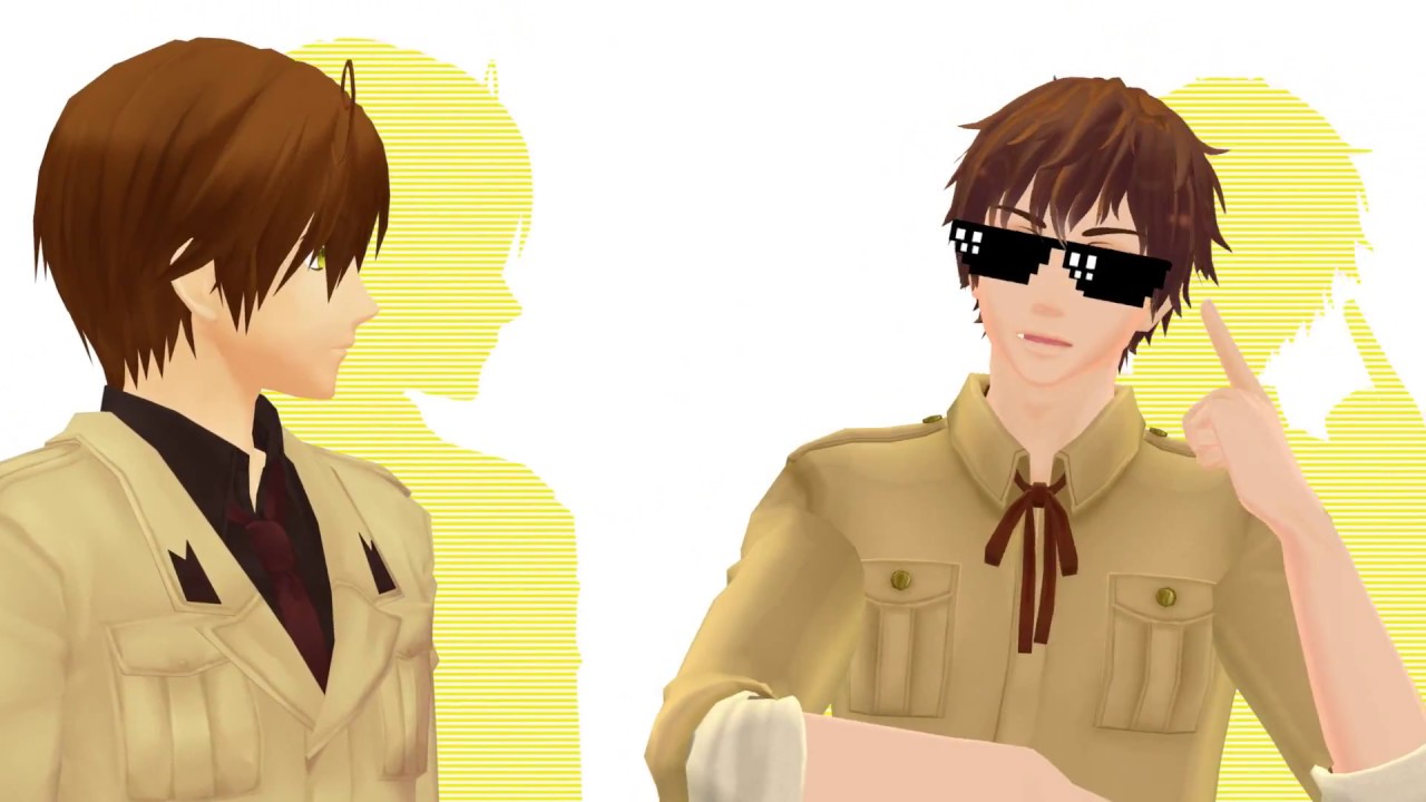 [MMD APH] Spain & Romano - I LUV IT