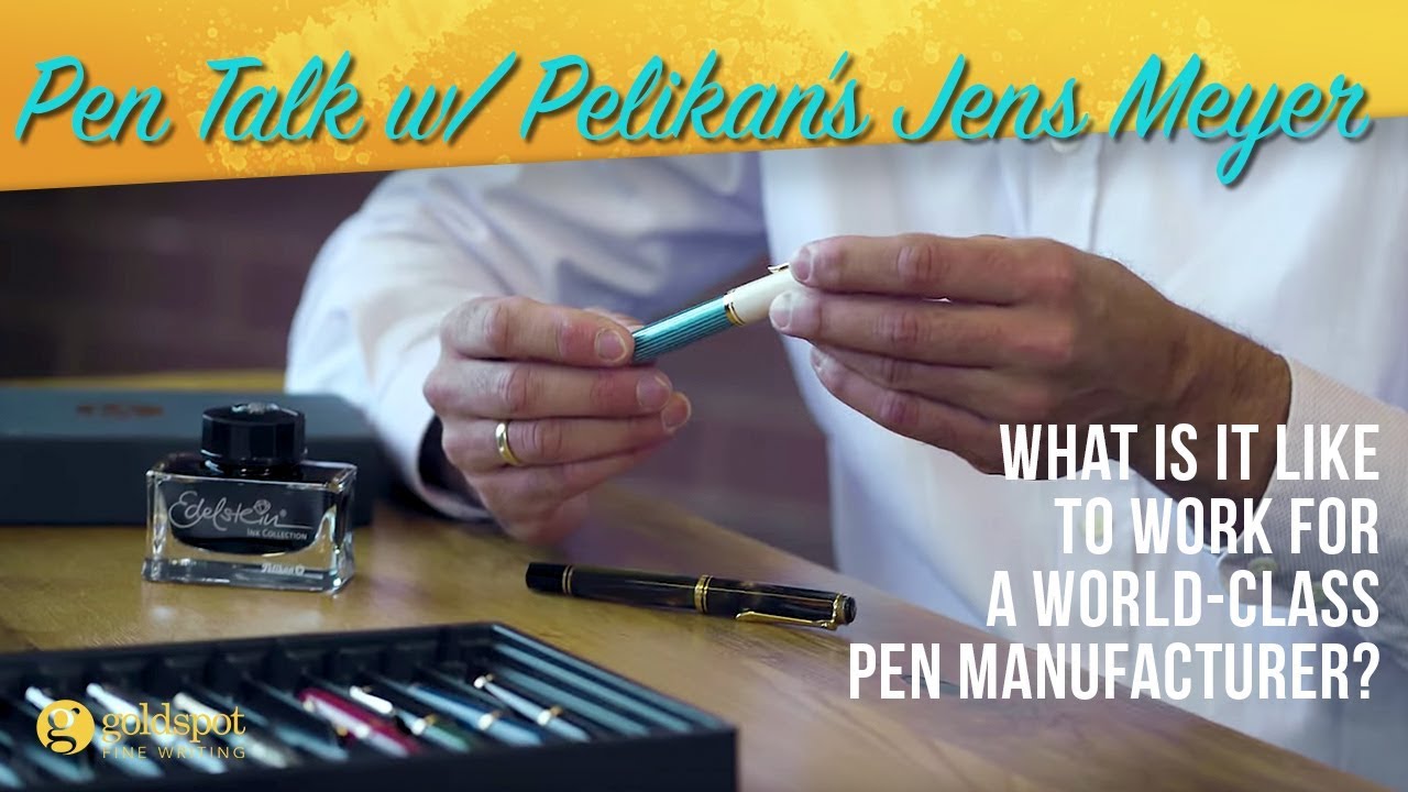 What is it like to work for a world-class pen manufacturer? Pelikan's Jens Meyer Interview