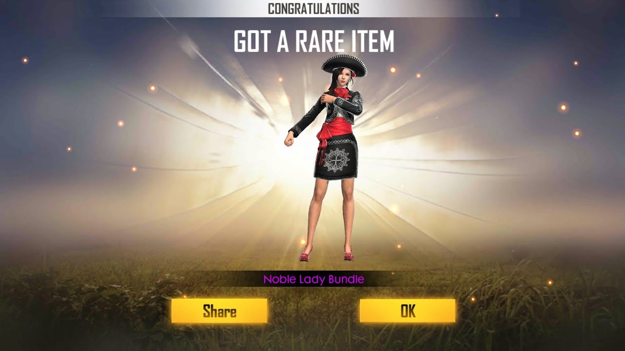 new trick 1 Spin To Get Rare items  Garena Free fire