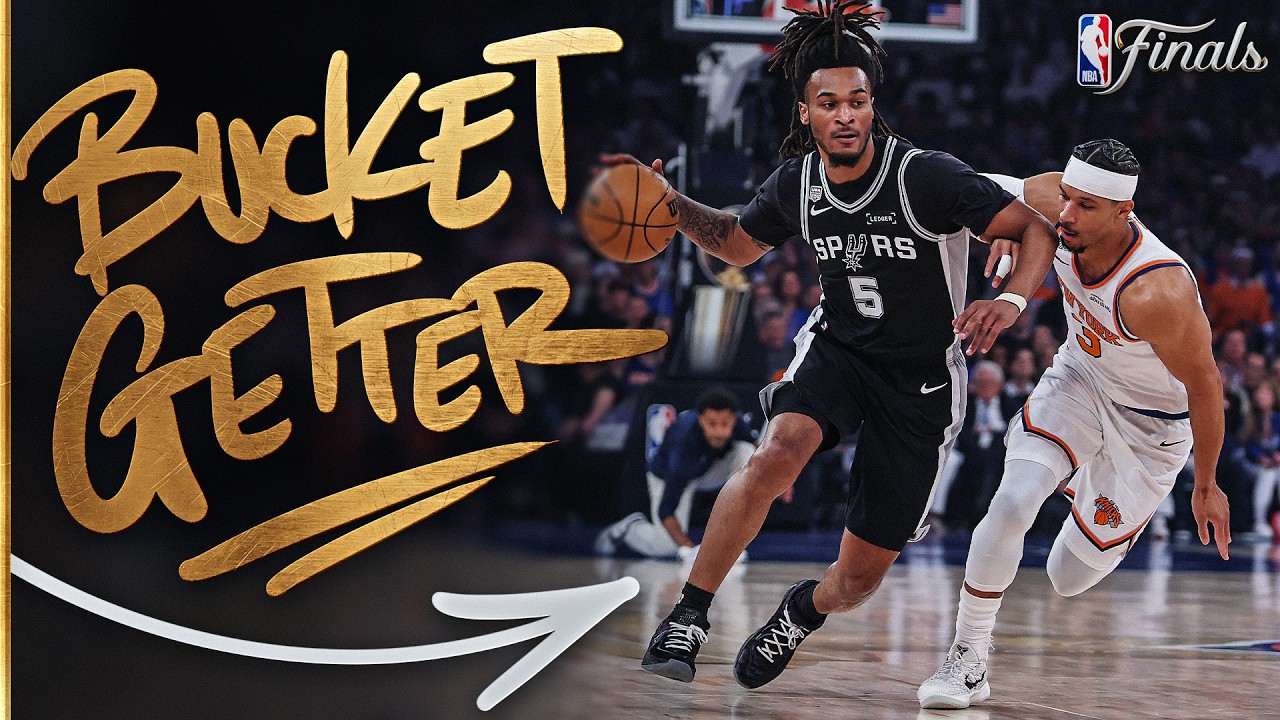 Лучшие моменты Стефона Касла в финальной серии NBA 2026 года в составе &laquo;Спёрс&raquo;!