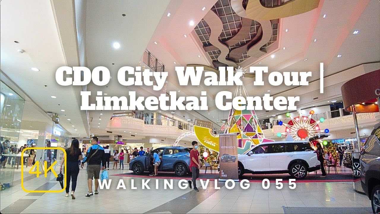CDO City Walk Tour | Limketkai Center|4K HDR