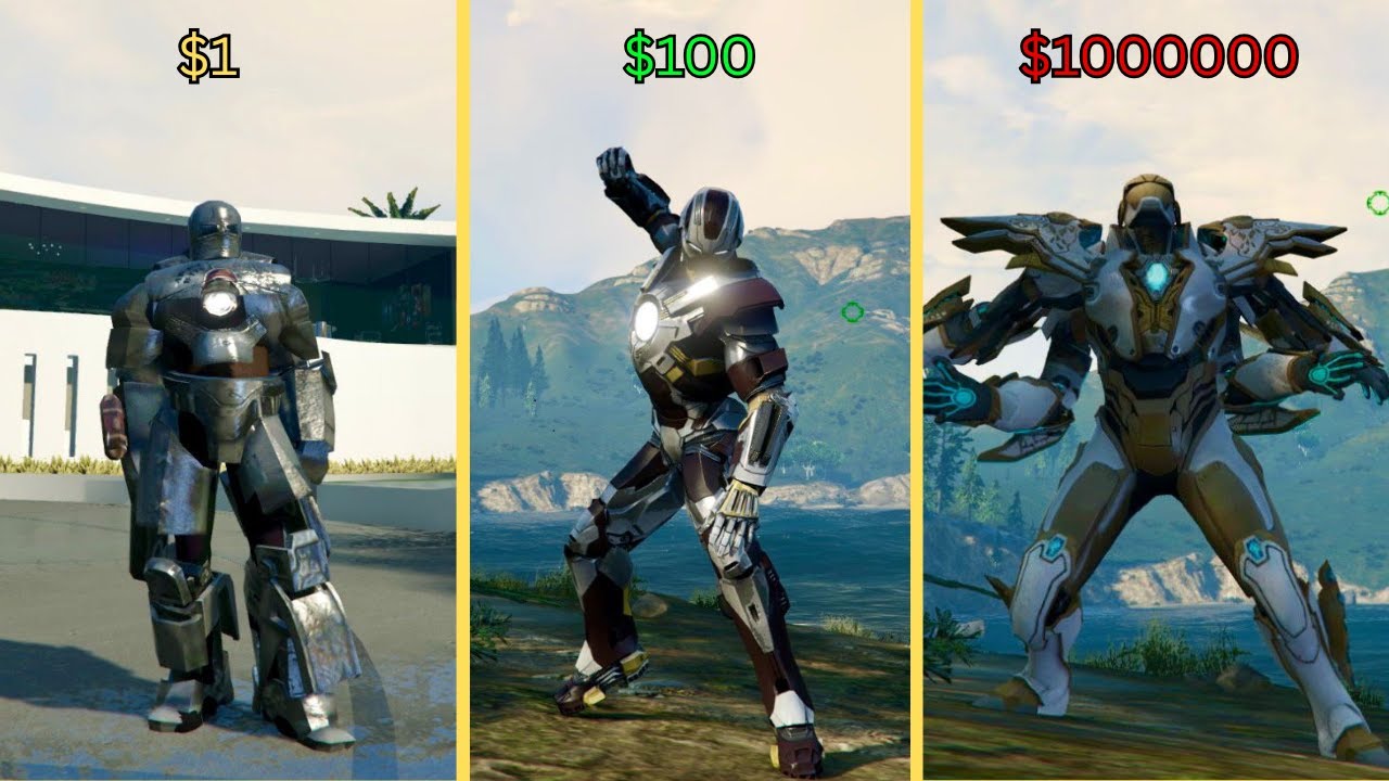 UPGRADE %20 IRON MAN TO %999999 IRON MAN! GTA 5