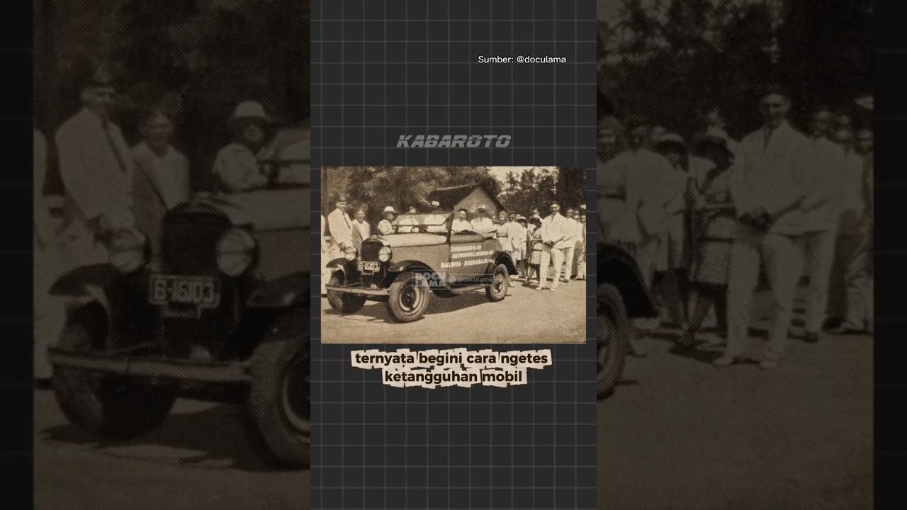 Uji Ketangguhan Mobil Zaman Dulu: Begini Cara Mereka Hitung Konsumsi BBM! #shorts #sejarahotomotif