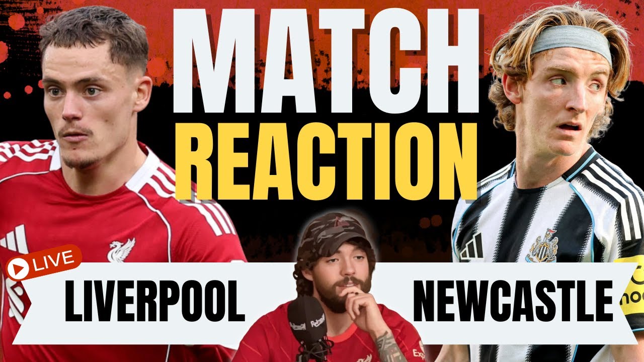 Liverpool 4 Newcastle 1 Instant Post Match Analysis - Late Night Live With Lewis Aspinall